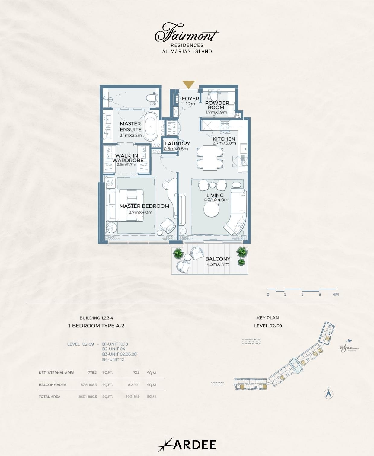 1 Bedroom – Type A-2